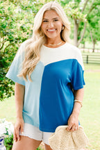 A Casual Cool Top, Blue