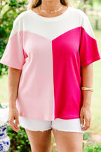 A Casual Cool Top, Pink