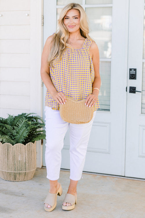 A Date At The Park Tank, Lime Lavender