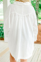 A Different Wave Length Top, Off White