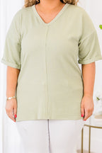 A Genuine Soul Top, Light Sage