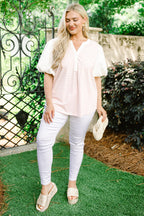 A Glowing Smile Top, Pink