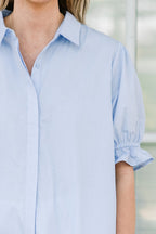 A Helping Hand Top, Blue