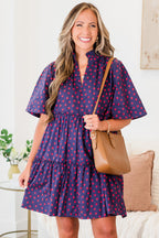 A Is For Apple Dress, Navy