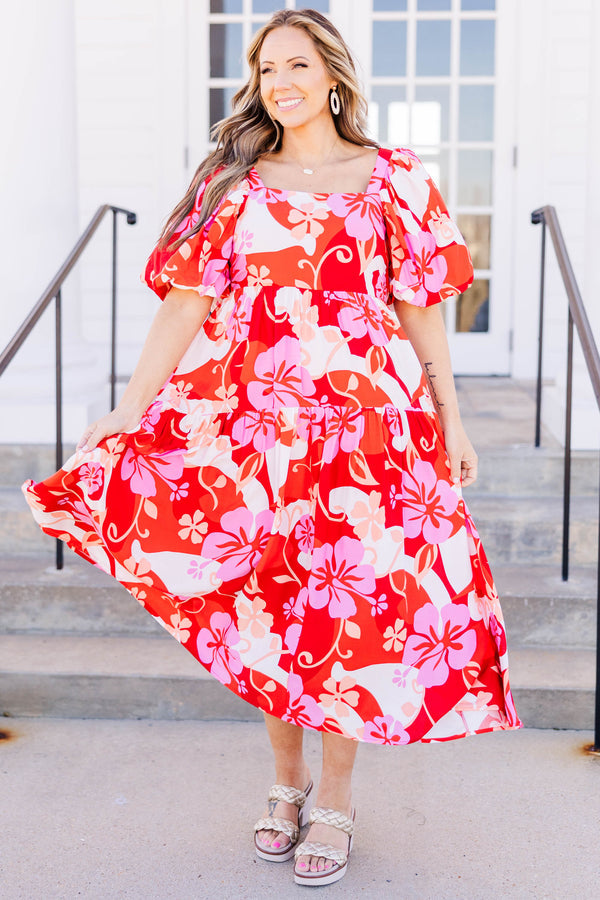 Ein leichtes Nebelkleid, Rot-Kombination