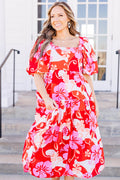 Ein leichtes Nebelkleid, Rot-Kombination