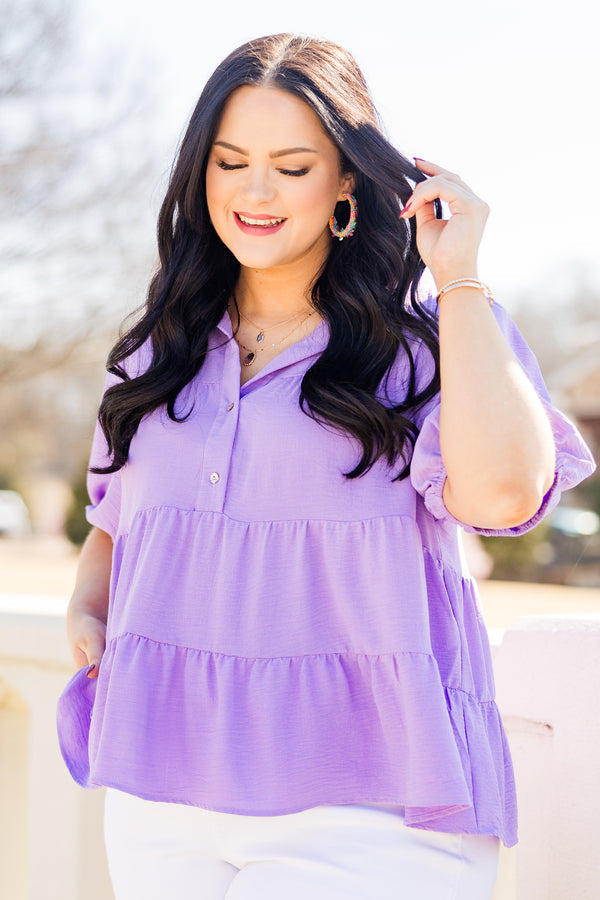 A Little Magic Top, Lavender