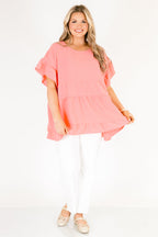 A Little Reckless Top, Pink