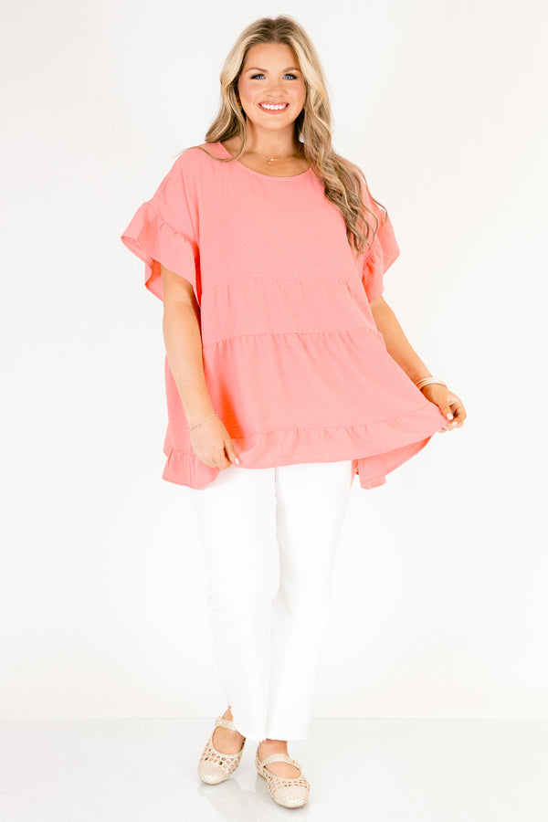 A Little Reckless Top, Pink