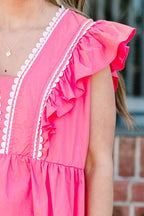Back In Bloom Top, Pink