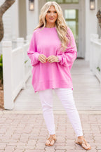 Just Take A Break Pullover, Helles Mauve