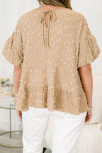 A Rosy Smile Top, Brown