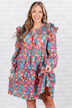 Ein Secret Garden Kleid, Mint Pink