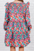 Ein Secret Garden Kleid, Mint Pink