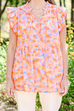 A Touch Of Grace Oberteil, Orange