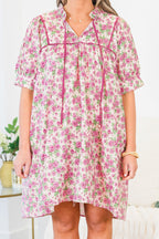 Add Up My Love Dress, Pink