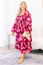 A Defining Moment Dress, Plum