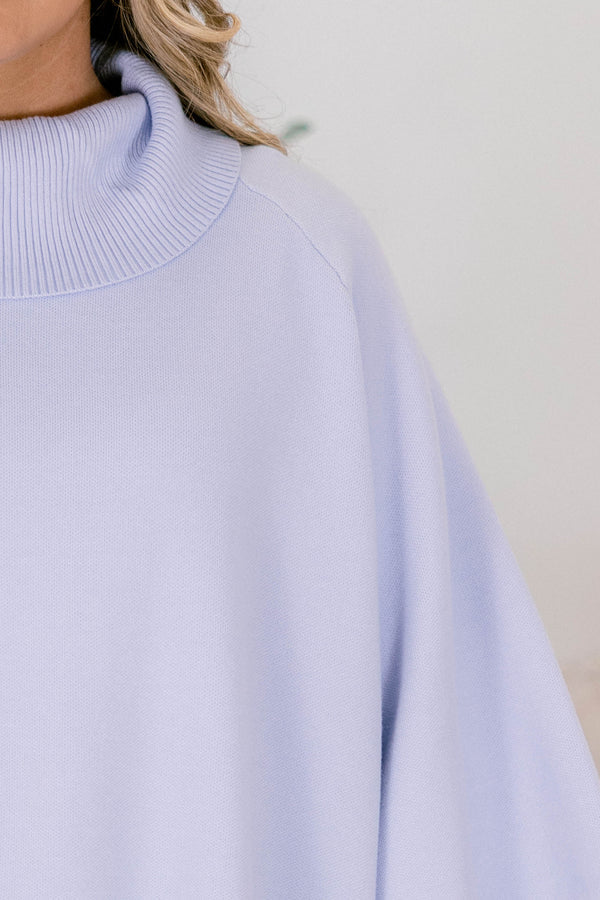 All About Now Pullover, Blau