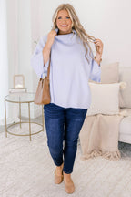 All About Now Pullover, Blau