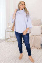 All About Now Pullover, Blau