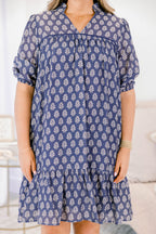 All Around Dress, Navy