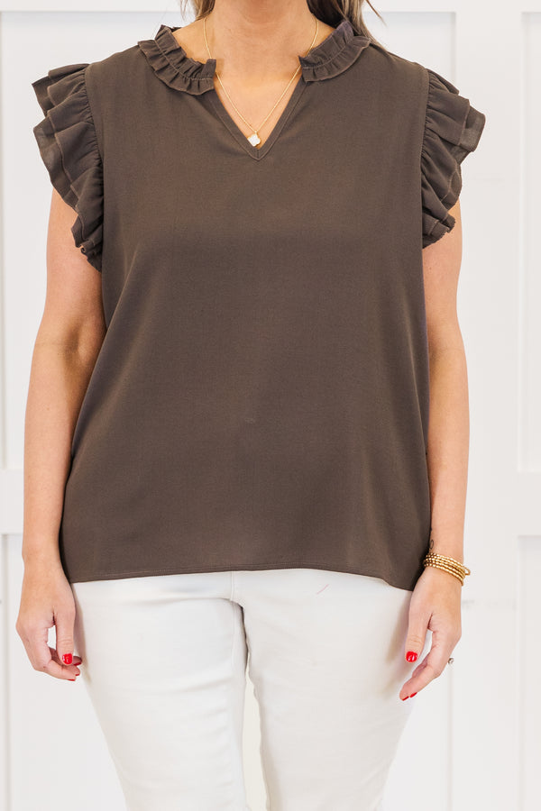 All Heart Tank, Brown