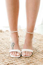 All In Your Dreams Heels, White