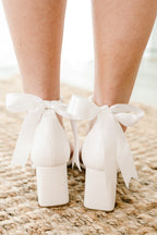 All In Your Dreams Heels, White