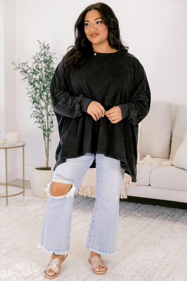 All So Nice Tunic, Black