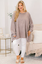 All So Nice Tunic, Brown