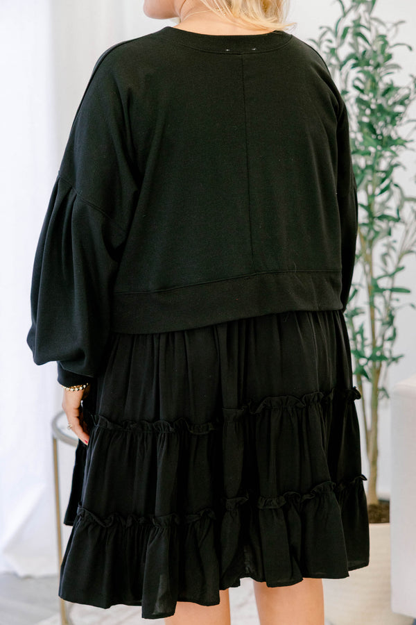 All The Right Reasons Kleid, Schwarz