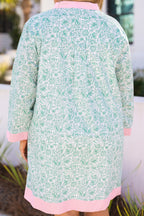 All This Time Dress, Green
