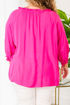 Almost Ready Top, Hot Pink