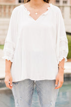 Almost Ready Top, Ivory