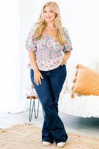 Almost The Weekend Top, Washed Light Denim