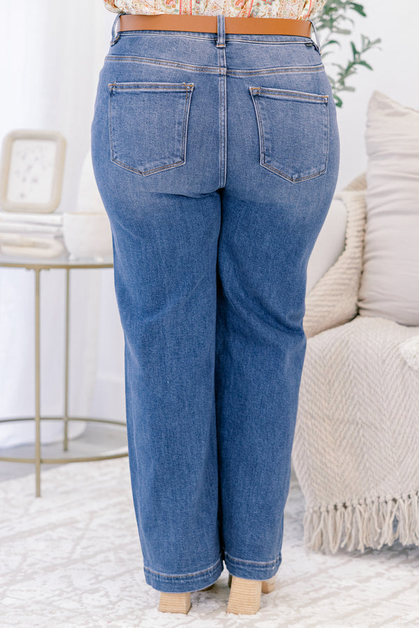 Always Busy Jeans, mittlere Waschung