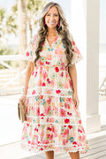 Always Daylight Maxi Dress, Pink