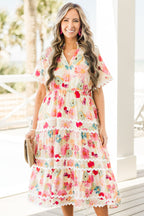 Always Daylight Maxi Dress, Pink