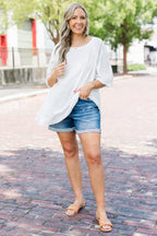 Always On The Go Top, White