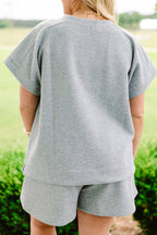 Always The Same Thing Top, Heather Gray