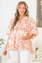 Always Thinking About You Top, Orange