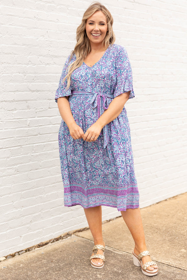 Angel Energy Dress, Blue