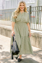 Anyone Can See Dress, Olive
