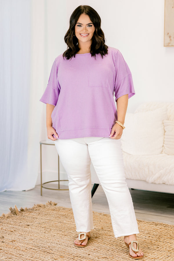 Around Love Top, Lilac