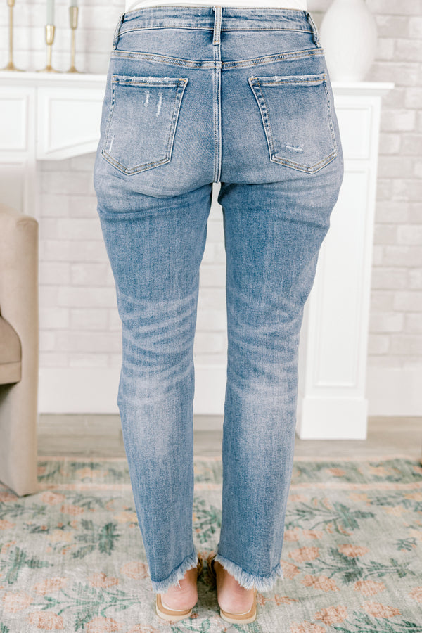 Around Town Jeans, Medium Wash