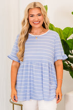 As Pretty As Me Top, Blue
