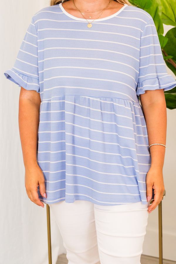 As Pretty As Me Top, Blue