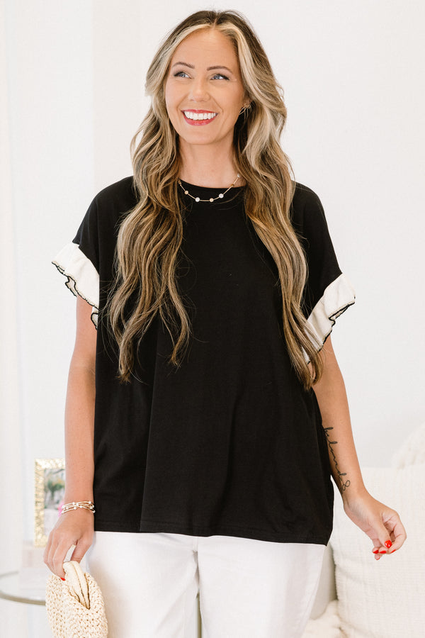 At The Show Top, Black