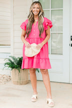 Kleid „Awaiting Adventures“, Fuchsia