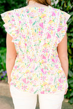 Back In Bloom Top, Pink Floral